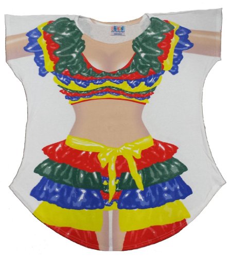 L.A. Imprints Cha Cha Girl Bikini Body Cover-Up T-Shirt #71