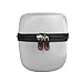 Hermitshell Hard EVA Travel Stone Grey Case fits Ultimate Ears WONDERBOOM Portable Bluetooth Speaker IPX7 Waterproof UE