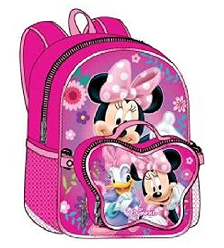 minnie mouse backpack and lunchbox