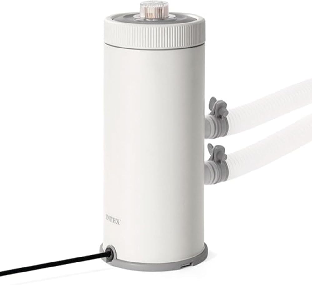 Intex 28638BS 1000 GPH Cartridge Filter Pump 220-240V Grey