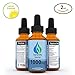 Serenity Hemp Oil - 2 fl oz 1000 mg (Lemon) - Certified Organic - Relief for Stress, Inflammation, Pain, Sleep, Anxiety, Depression, Nausea - Rich in Vitamin E, Vitamin B, Omega 3,6,9 and More!