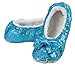 Snoozies Kids and Tweens Metallic Bling Sparkle Ballerina