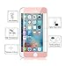 [2 Pack Rose Gold] iPhone 6 6s Plus Screen Protector, DONWELL Full Cover Mirror Effect Tempered Glass Screen Protector for iPhone 6 6s Plus [HD Clear] [ Scratch-Resistant] [Bubble Free]