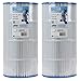 Unicel C-8600 75 Square Foot Media Replacement Pool Hot Tub Spa Filter Cartridge with 153 Pleats (2 Pack)