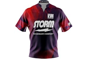 Logo Infusion Dye-Sublimated Bowling Jersey (Sash Collar) - I AM Bowling Fun Design 2002-ST - Storm