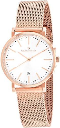 Christian Van SantWomen's CV4222 Paradigm Analog Display Quartz Rose Gold Watch
