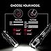 Tquens L200 led Flashlight 2-in-1 (1 Full Size - 1040 Lumen / 1 Mini Size - 307 Lumen) with Batteries and Charger(for the full size) Included and Water Resistant Flashlight