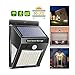 MoYoYo Solar Lights Outdoor, Wireless 20 LED Motion Sensor Solar Lights with Wide Lighting Area, Easy Install Waterproof Security Lights for Front Door, Back Yard, Driveway, Garage(2-Pack)