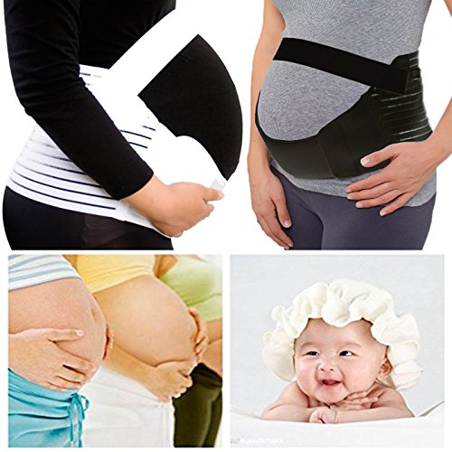 DODOING Maternity Support Belt Pregnancy Back Support Belly Band Girdle with Extra Lower Back Support Abdomen Band Belt