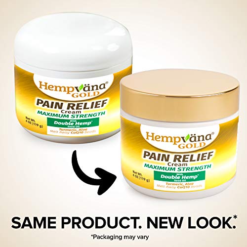 As Seen On TV Hempvana Gold Pain Relief Cream for Arthritis with