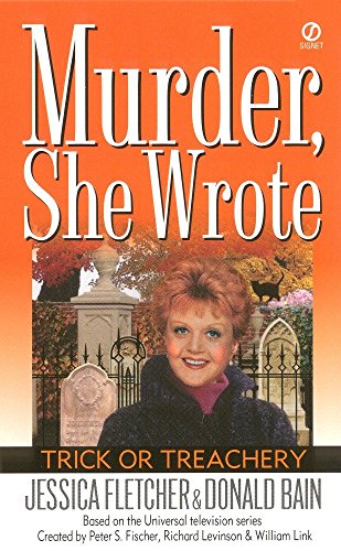 Murder, She Wrote: Trick or Treachery B007CIG8R2 Book Cover