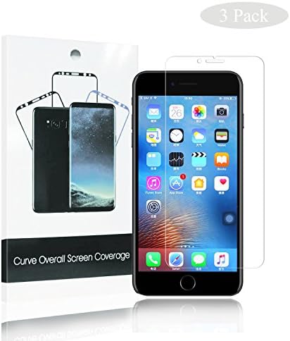 Hoperain cqw2436 [3-Pack] Apple iPhone 7 Tempered Glass Screen Protector, 9H Hardness, Anti-Scratch, Anti-Fingerprint, Bubble Free Screen Protector for Apple iPhone 7