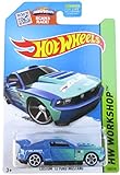 Hot Wheels, 2015 HW Workshop, Custom '12 Ford Mustang [Blue] #240/250