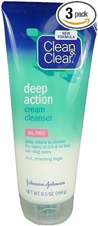 deep action cream cleanser