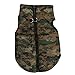 Howstar Pet Camouflage Cold Weather Coat, Small Dog Vest Harness Puppy Winter Padded Outfit Warm Garment (XS, Camouflage)