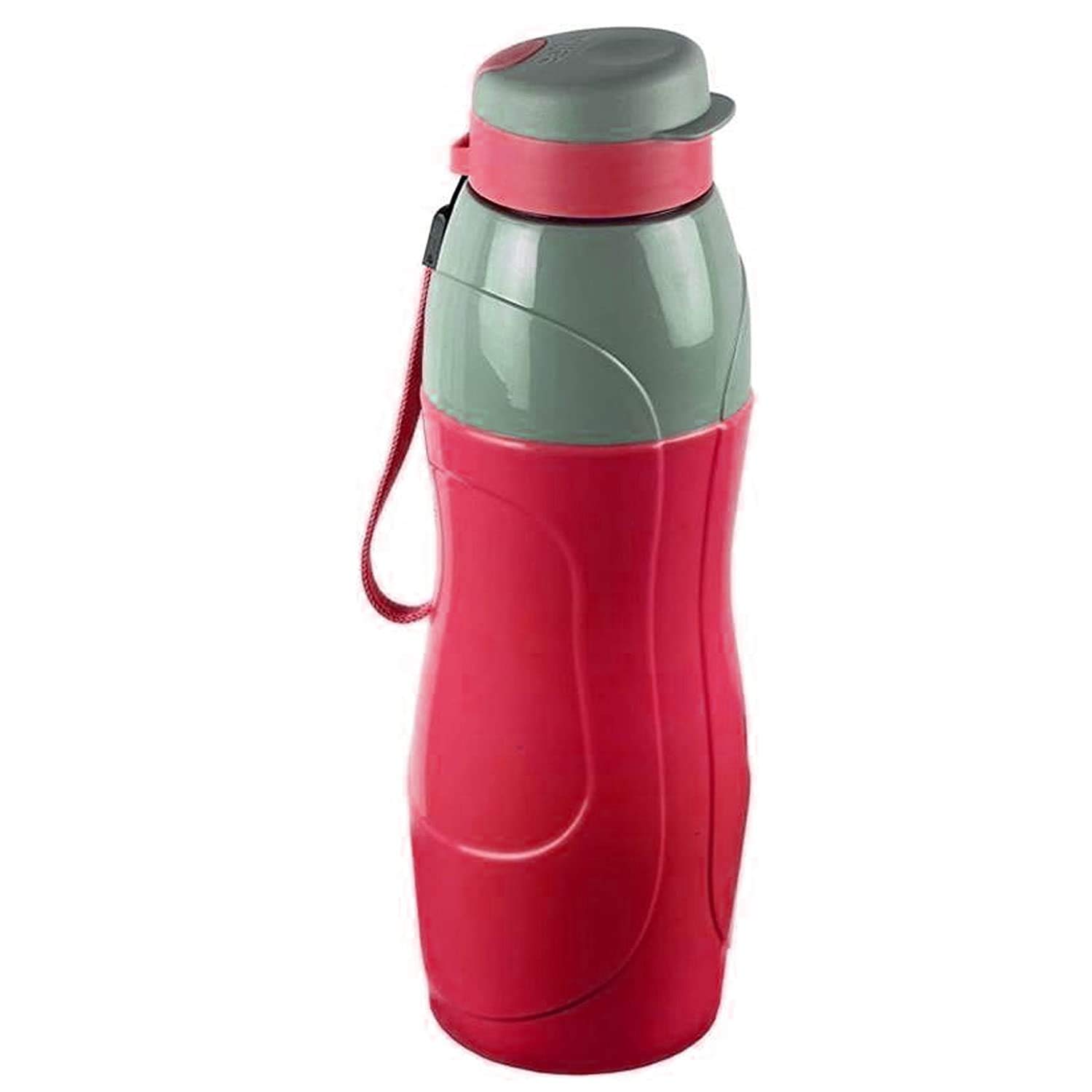 Cello Puro Plastic Sports Water Bottle, 900 ml(Red) Amazon.in Home & Kitchen