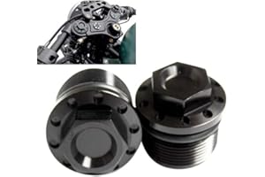 REMAIW MOTO Motorcycle 39mm Black Anodized Fork Tube Cap Bolt For Harley Sportster 1200 883 XL 1987-2016