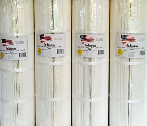 Hayward CX880XRE Super Star Clear/Swim Clear C4025 ALL AMERICAN 7022 Replacement Filter Cartridges Unicel C-7488 Pleatco PA106 Aladdin 20601 Filbur FC-1226 Pool Filter Cartridges 4 pack