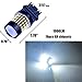 Bulbeats 1000 Lumens 2pcs 78-BX Chipsets 3056 3156 3057 3157 4157 LED Bulbs with Projector LED Bulbs,Back Up Reverse Lights,Brake Lights,Tail Lights Xenon White 6000K 12-24V