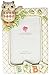 Fashioncraft 12808 Gifts Baby Owl Frame, Cream