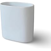 Murchison-Hume White Ceramic Brush Caddy with Drain Holes