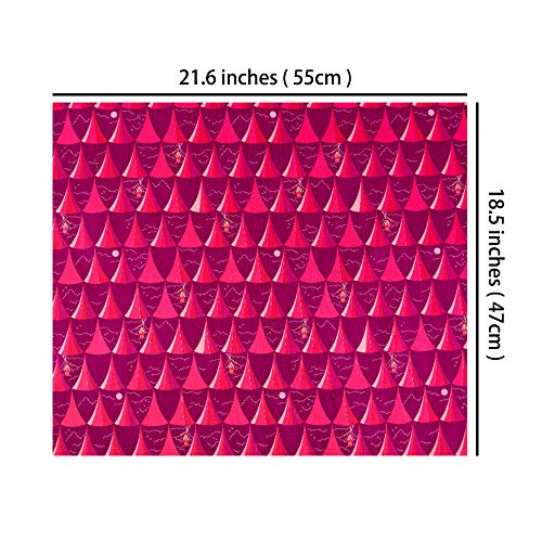 8pcs 21 6 X 18 5 Inches 55 X 47 Cm Quilting Fabric No Repeat Design 100 Cotton Precut Fat Quarters Fabric Bundles For Diy Sewing Crafting Patchwork Red Pattern Series Pricepulse