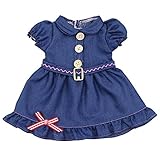 AOFUL Baby Doll Clothes Pretty Jeans Wear Dress Fits 16