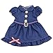 AOFUL Baby Doll Clothes Pretty Jeans Wear Dress Fits 16