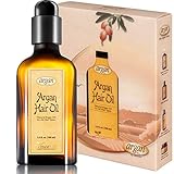 Vitamins Hair Oil Argan Treatment - Moroccan Serum with Advanced Exclusive Natural Herbal Complex - Nourishes, Protects & Promotes Shine Gloss