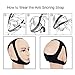 Anti Snoring Chin Strap for Mouth snorers - Stop Snoring Solution and Anti Snoring Devices - Snoring Chin Strap - [Upgraded Version] (Large w/Chin Hole)