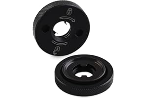 Ciuouient N484249 Angle Grinder Flanged Hex Nut Compatible with De-Walt Grinder DCG413B DCG413B-B3 DCG413P2-B3 DCG413R2 DCG414B DCG414T1 DCG414T2 DCG414T2-B3 DWE43214N DWE43231VS(2pcs)