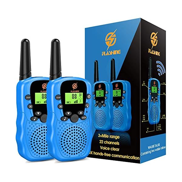 Dreamingbox Toys for 3 4 5 6 7 8 9 10 Year Old Boys, Walkie Talkie for Kids Gifts for 3 4 5 6 7 8 9 10 Year Old Boy 3-10 Year Old Boy Gifts Funny Gifts Autism Garden Toys Outdoor Toys for Boys Blue