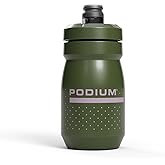 CamelBak Podium Bike Water Bottle 15oz – Lightweight Squeeze Bottle with High Flow Cap, Deep Fern