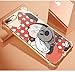 Logee TPU Mouse Cute Cartoon Clear Case for iPhone 8 Plus/7 Plus 5.5”,Fun Kawaii Animal Soft Protective Cover,Ultra-Thin Shockproof Funny Character Cases for Kids Teens Girls Boys(8Plus)
