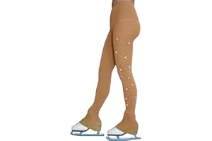 ChloeNoel Footless Ice Skating Tights 8896