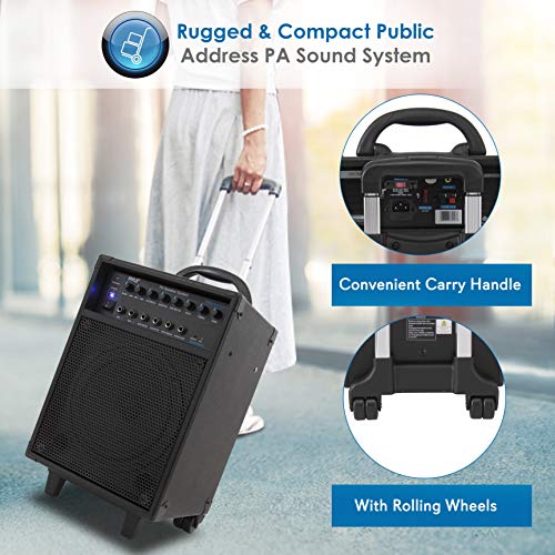 2 Pyle+PWMA230BT+Built+Rechargeable+Microphone