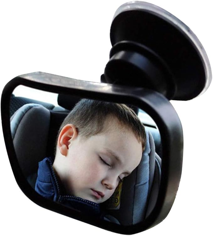 YOMYM Baby Car Backseat Mirror, Rear View Facing Back Seat Mirror Child