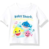 Pinkfong Boys' Baby Shark Doo Doo Doo Family Short Sleeve T-Shirt