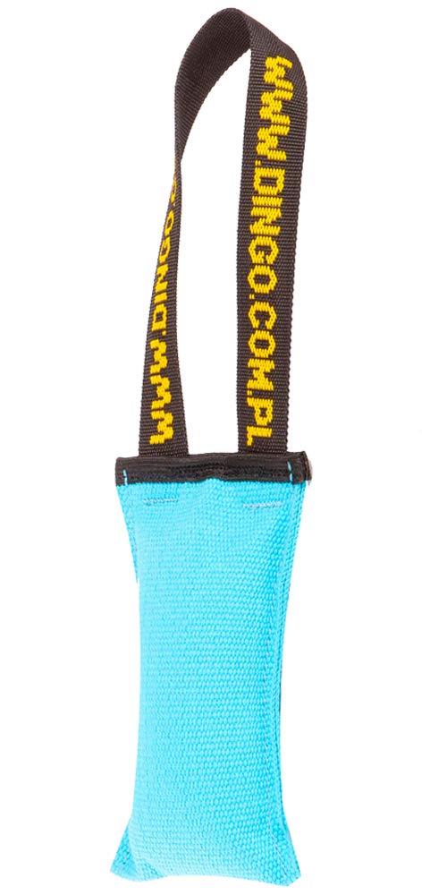 Dingo Agility Bite Tug for Dog, Handmade Toy Floating on the Water Blue 15606