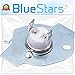 BlueStars 3977393 Dryer Thermal Fuse - Compatible with Whirlpool Maytag Roper Kenmore KitchenAid Dryers - Replaces AP3094244 3399848 AH334299 279816