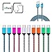 Micro USB Cable, Ailkin High Speed [10-Pack] 3Ft Nylon Braided USB 2.0 A Male to Micro B Data Sync & Charging Cable Compatible with Samsung and Other Android Smartphone, Colorful primary