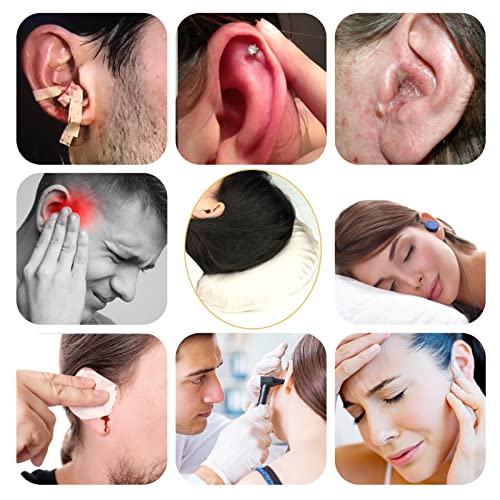 Removable Ear Piercing Pillows with Hole for Side Sleeper Ear Pain