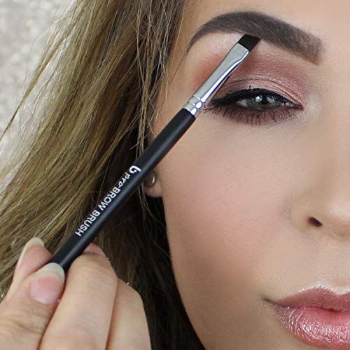 Eyeshadow Makeup Brush Set with Case Beauty Junkees 8pc Professional