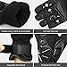 INBIKE Cycling Gloves for Men Winter Windproof Reflective Thermal Gel Pads Touch Screen