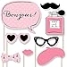 Big Dot of Happiness Paris, Ooh La - Paris Themed Photo Booth Props Kit 20 Count