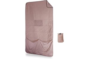 Gravel Layover Blanket – Compact, Down Alternative, 66" x 40", Designed in USA