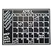 Chalkboard Calendar Wall Sticker - Blackboard Organizer Decal