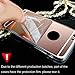 [GW USA] Luxury Mirror Phone Case Compatible for iphone 8 Mirror Case, iphone 7 Mirror case, Back Shock-Absorption TPU Bumper Anti-Scratch Bright Reflection Protective Case - Rose Gold