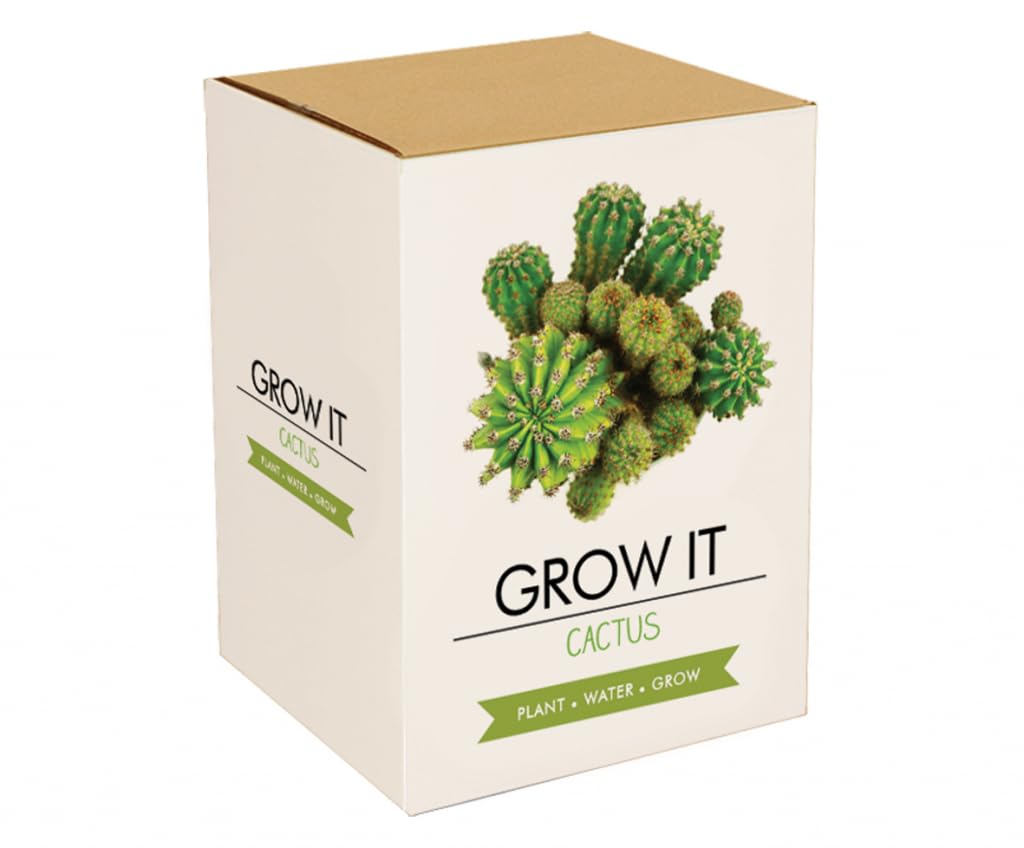 Gift Republic GR200003 : Grow It. Grow Your Own Cactus Plant, Multi