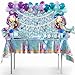 khaotic Mermaid Birthday Party Supplies & Decorations Set - Mermaid Balloons | Happy Birthday Banner |Table Cloth | Paper Cake Plates and Napkins | Favors | Little Mermaid Under The Sea Decor